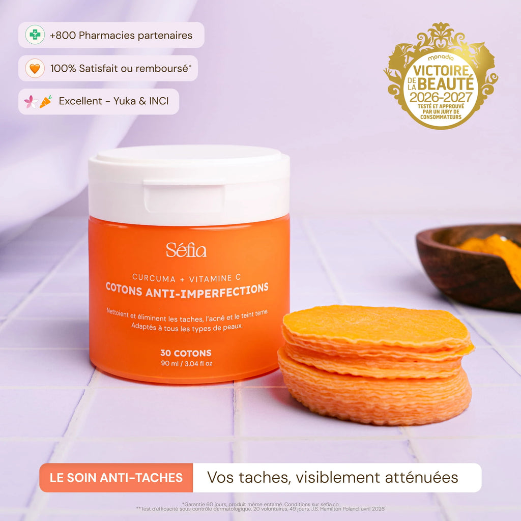 Anti-Blemish Cotton Pads