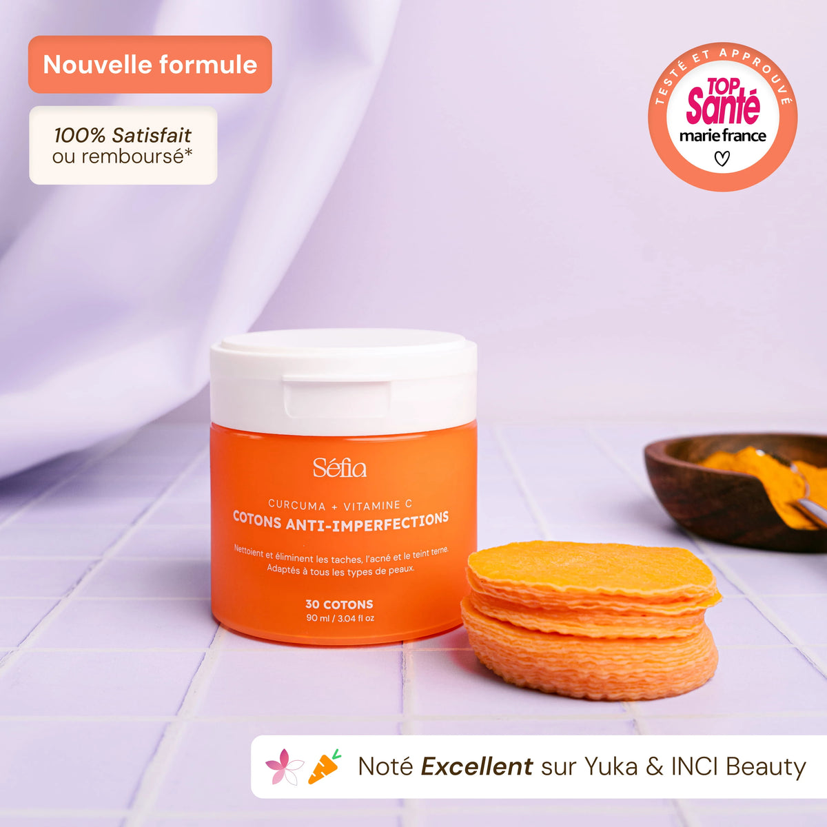 Anti-Blemish Cotton Pads