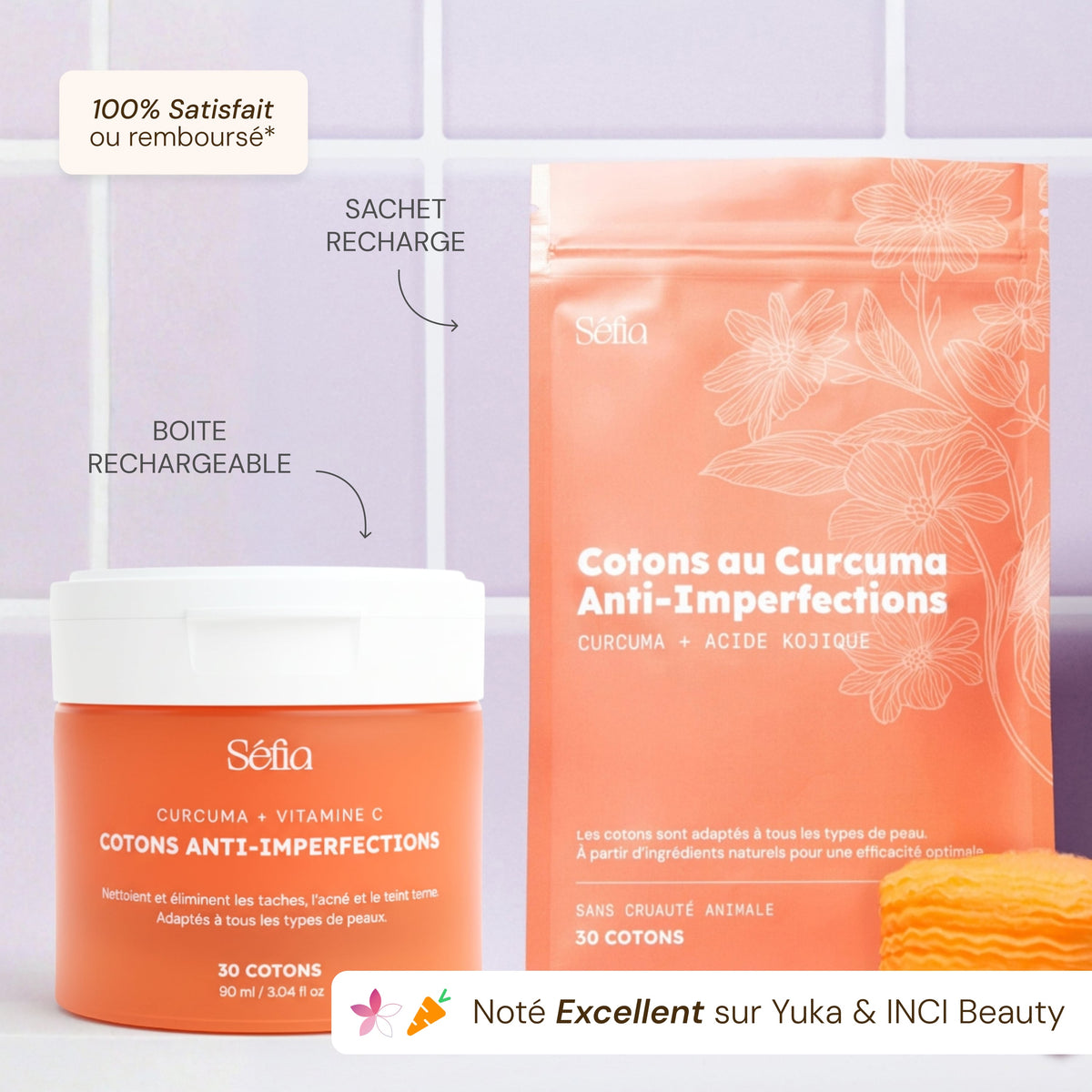 Turmeric & Vitamin C cleansing pads