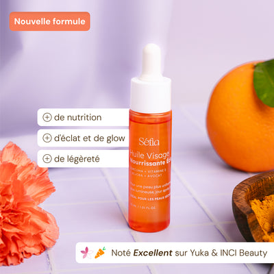 Face oil with turmeric