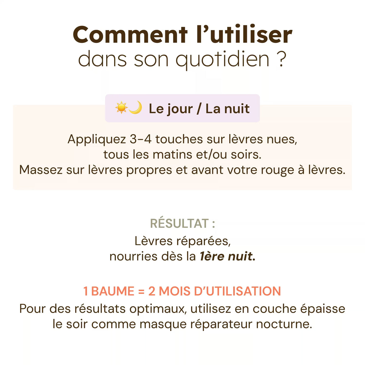 Nourishing Lip Balm Mask