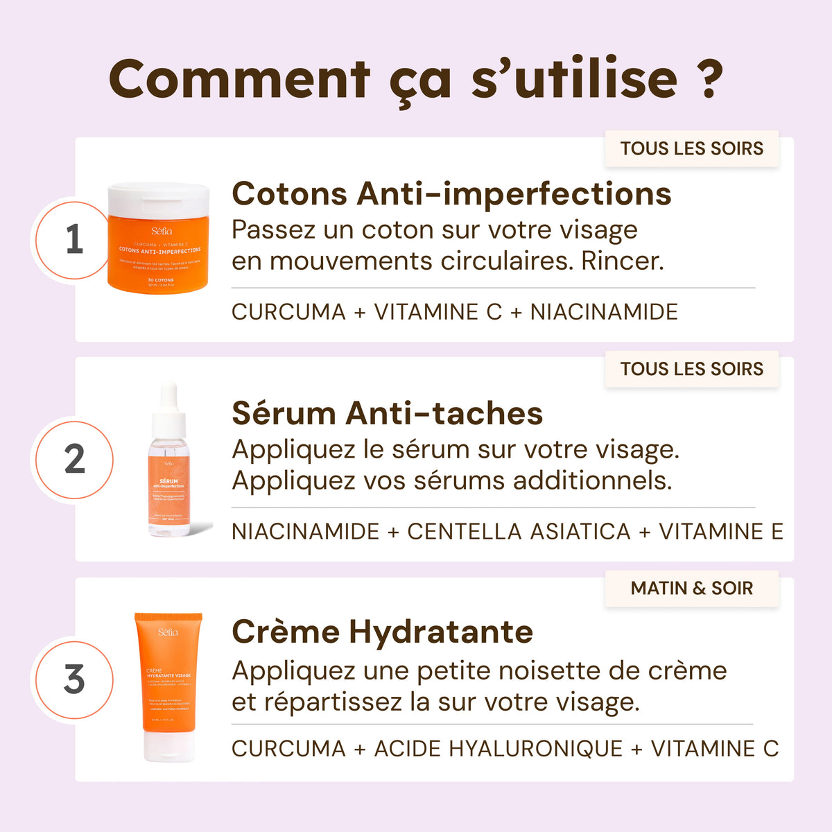 Starter Glow - Routine 3 products