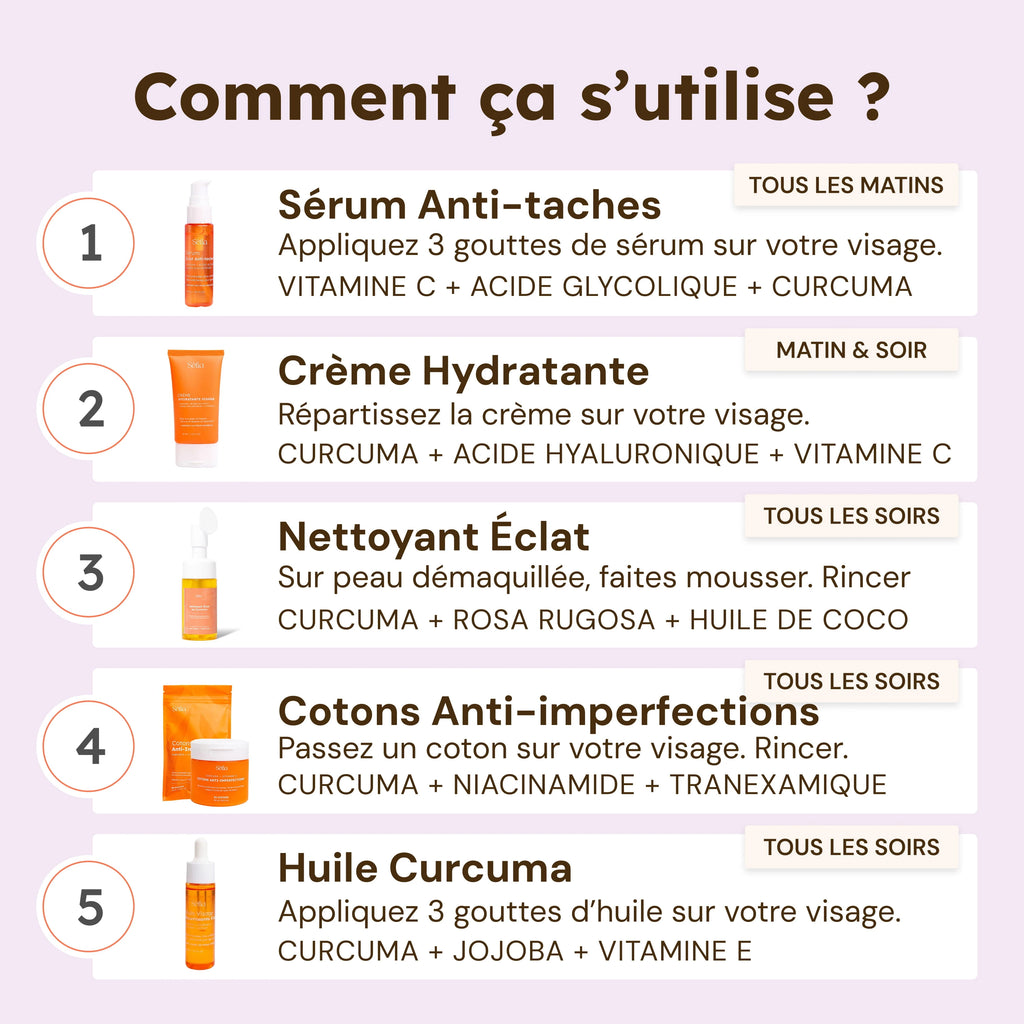 Pack Ultra Glow - 6 products