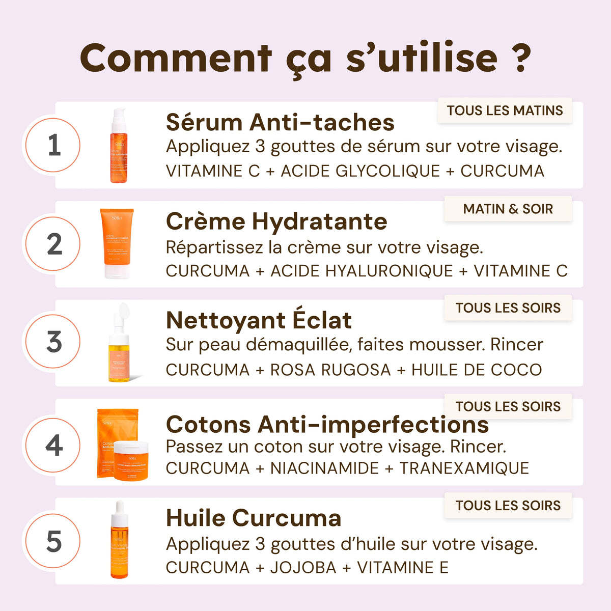 Pack Ultra Glow - 6 products