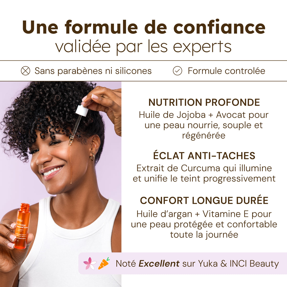 Face oil with turmeric